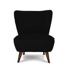 soho™ retro berjer siyah