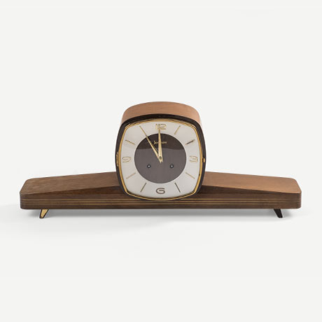 junghans art deco şömine saati için detaylı bilgi göster junghans art deco şömine saati resmi