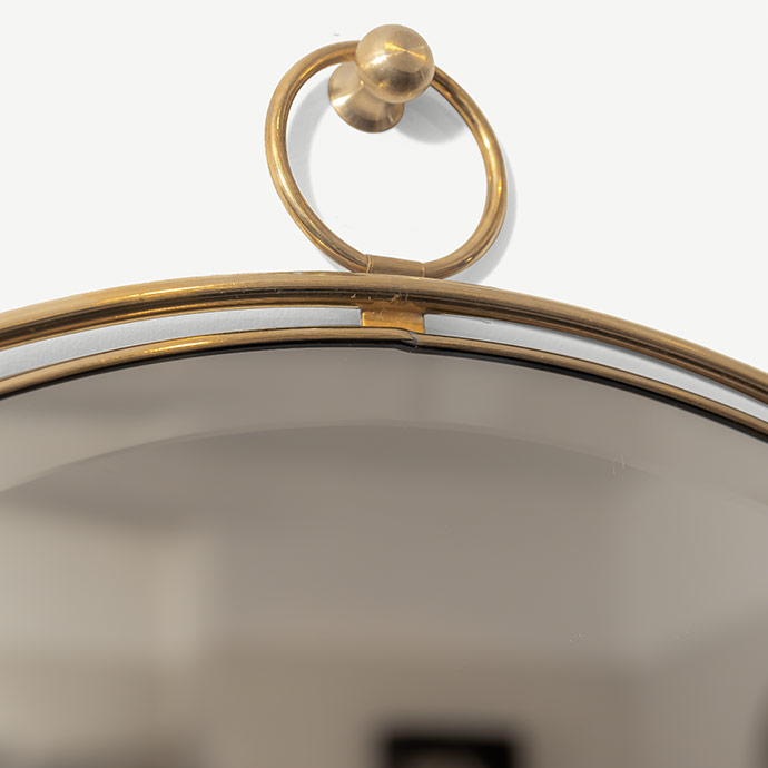 daire 74 cm midcentury ayna için detaylı bilgi göster daire 74 cm midcentury ayna resmi