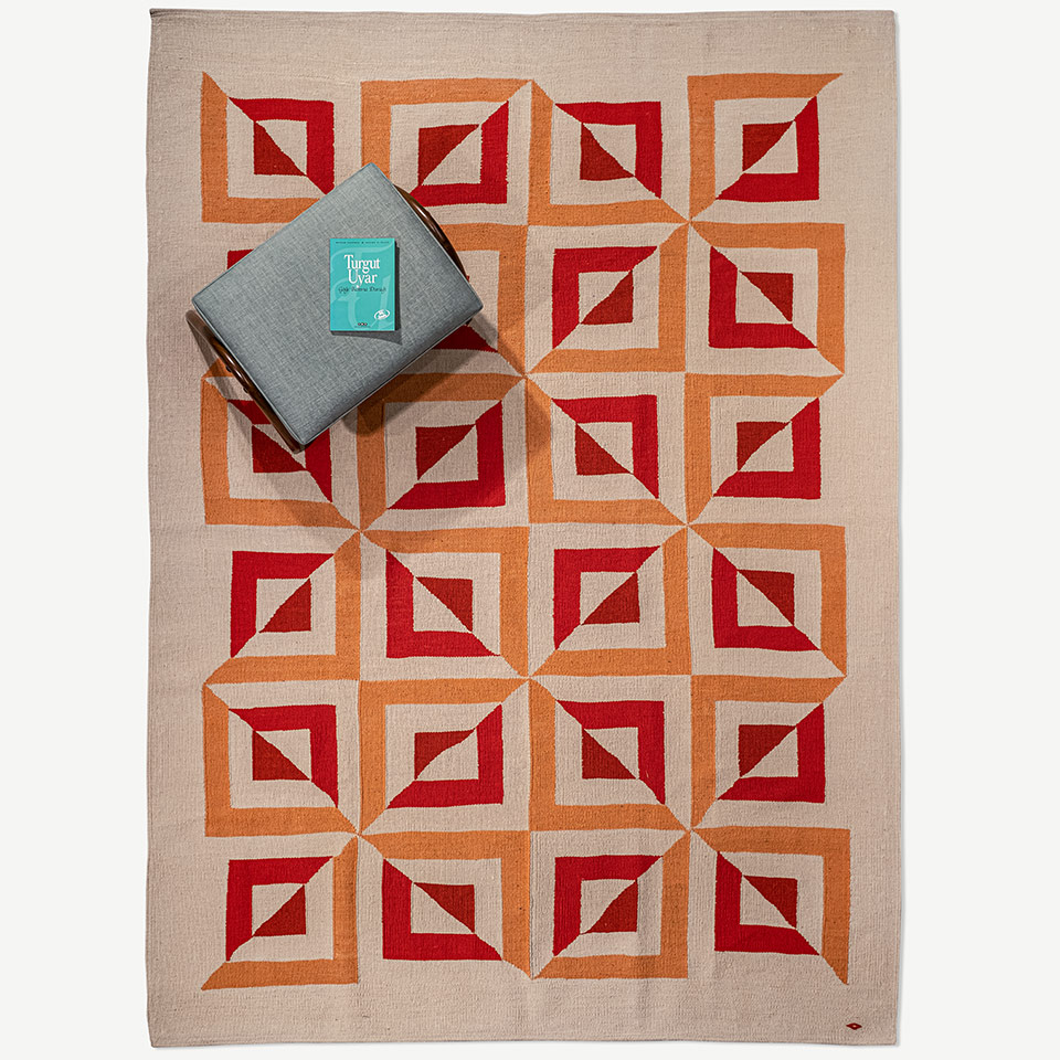 illusion el dokuması kilim 172x236, 4,10 m2 için detaylı bilgi göster illusion el dokuması kilim 172x236, 4,10 m2 resmi