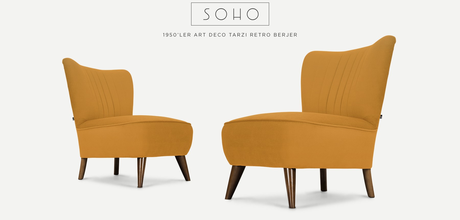 soho™ retro berjer hardal'in resmi