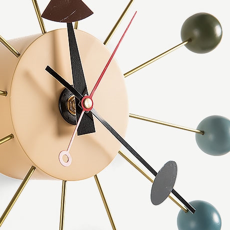 george nelson ball clock'in resmi