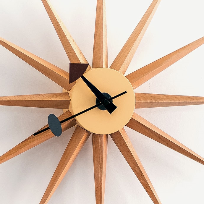 george nelson sunburst clock'in resmi