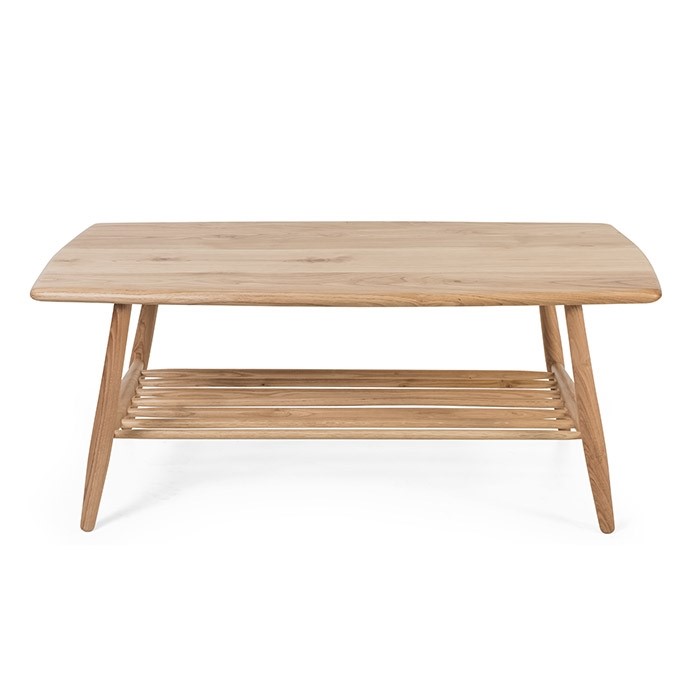 ercol coffee table kestane orta sehpa'in resmi