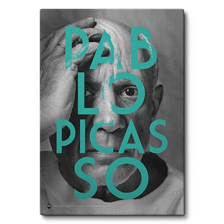 pablo pıcasso retro kanvas tablo'in resmi