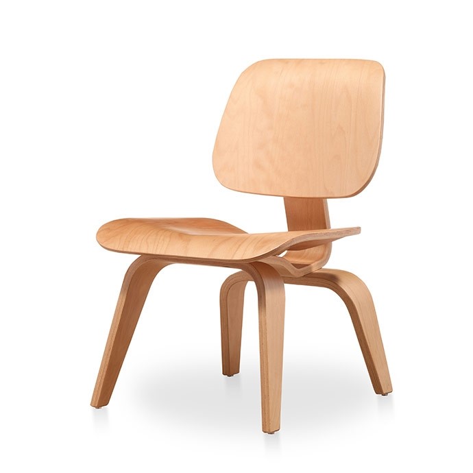 eames lounge chair wood lcw'in resmi