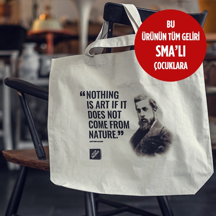 ham bez tote bag | antonı gaudı'in resmi