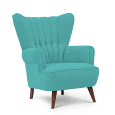 retroyal™ berjer turkuaz resmi