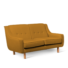 neoretro™ ikili hardal kanepe resmi