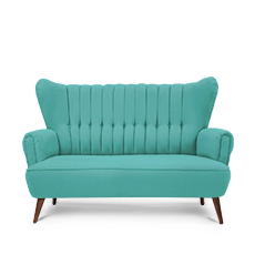 retroyal™ ikili turkuaz kanepe resmi