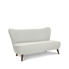 soho™ ikili beyaz retro kanepe resmi