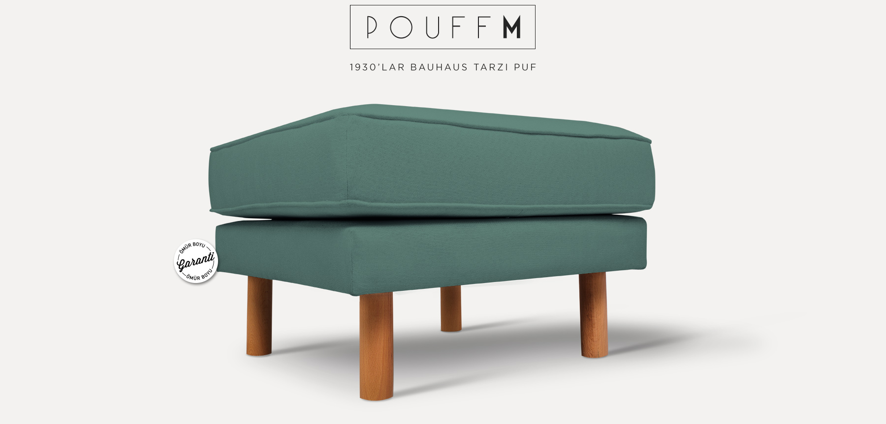 neoretro™ pouff m mavi puf resmi