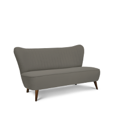 soho™ ikili gri retro kanepe resmi