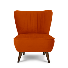 soho™ retro berjer turuncu