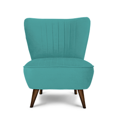 soho™ retro berjer turkuaz