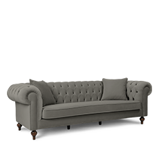 ımperıal üçlü gri amerikan chesterfıeld resmi