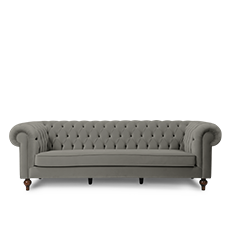 ımperıal üçlü gri amerikan chesterfıeld