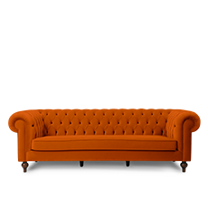ımperıal üçlü turuncu amerikan chesterfıeld