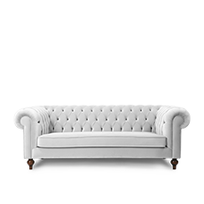 ımperıal ikili beyaz amerikan chesterfıeld