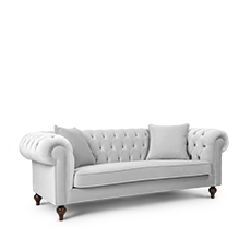 ımperıal ikili beyaz amerikan chesterfıeld resmi