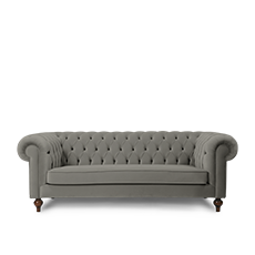 ımperıal ikili gri amerikan chesterfıeld