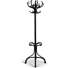 8'li siyah thonet askılık resmi