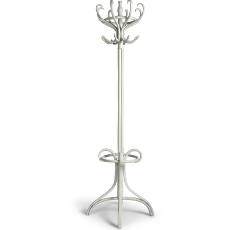 8'li beyaz thonet askılık resmi