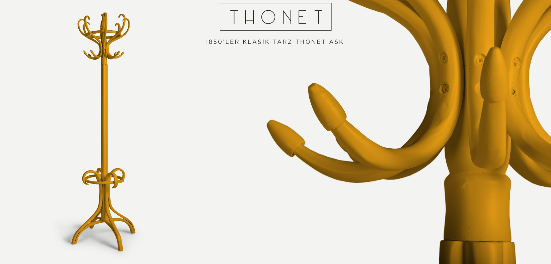 8'li hardal thonet askılık resmi