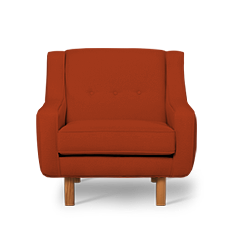 neoretro™ berjer turuncu resmi