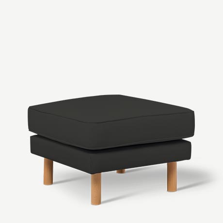 neoretro™ pouff m siyah puf resmi