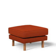 neoretro™ pouff m turuncu puf resmi