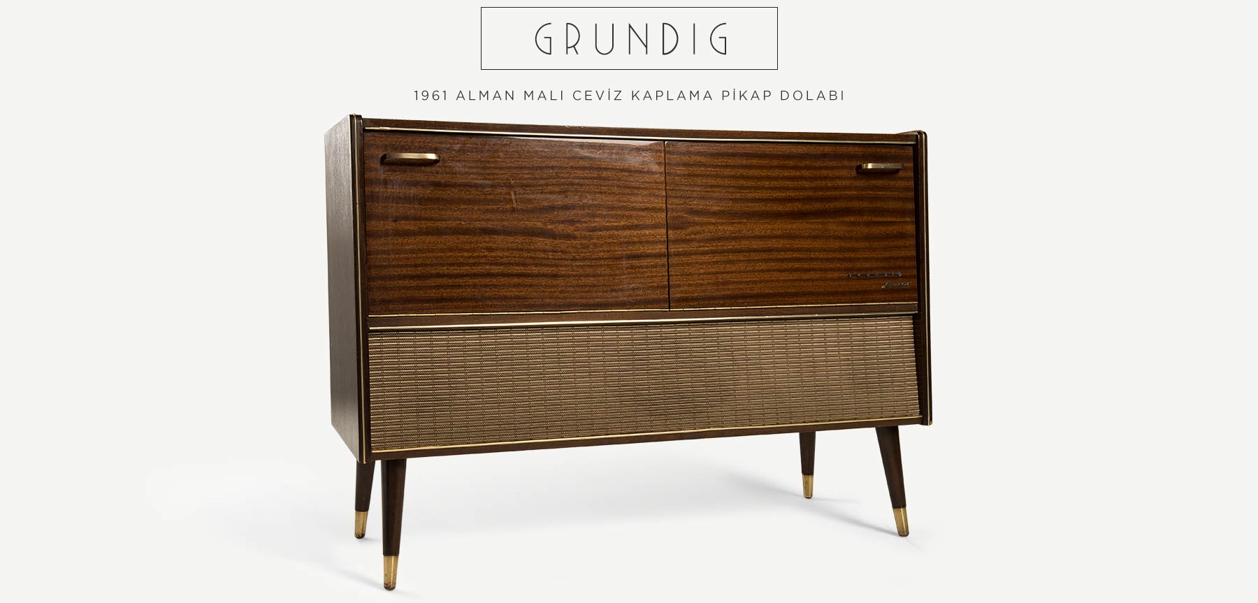 grundig so222 radyolu pikap dolabı resmi