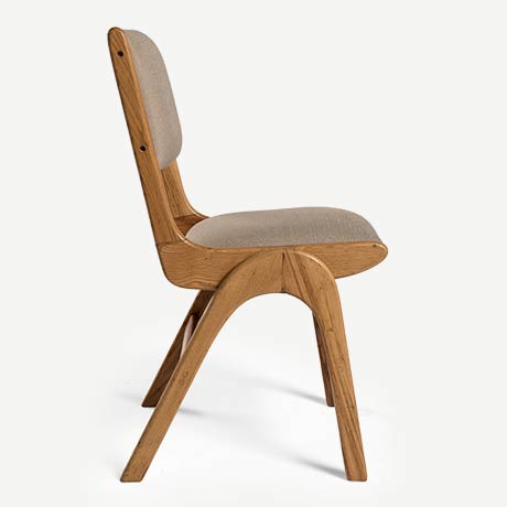 l side 70'ler retro sandalye resmi