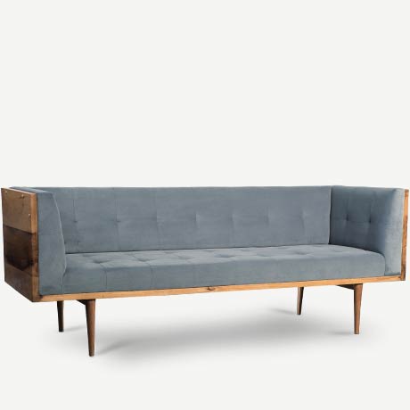mıdcentury tarzı masif kanepe resmi