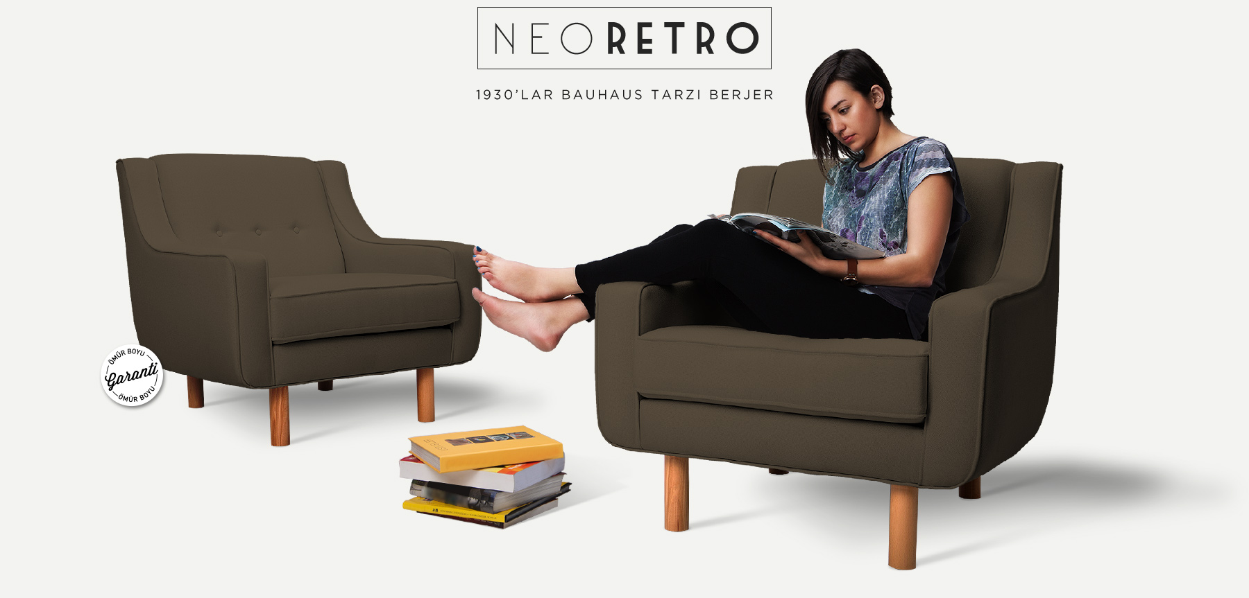 neoretro™ berjer kahverengi resmi