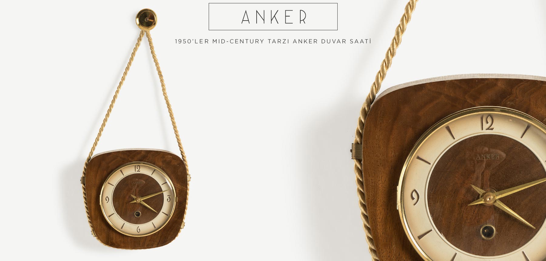 anker mıdcentury duvar saati resmi