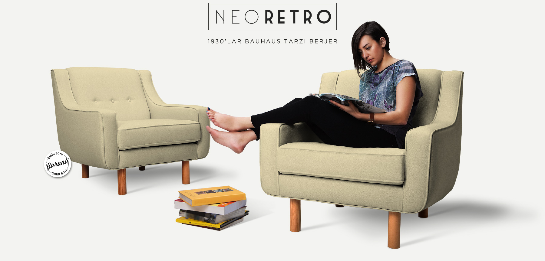 neoretro™ berjer bej resmi