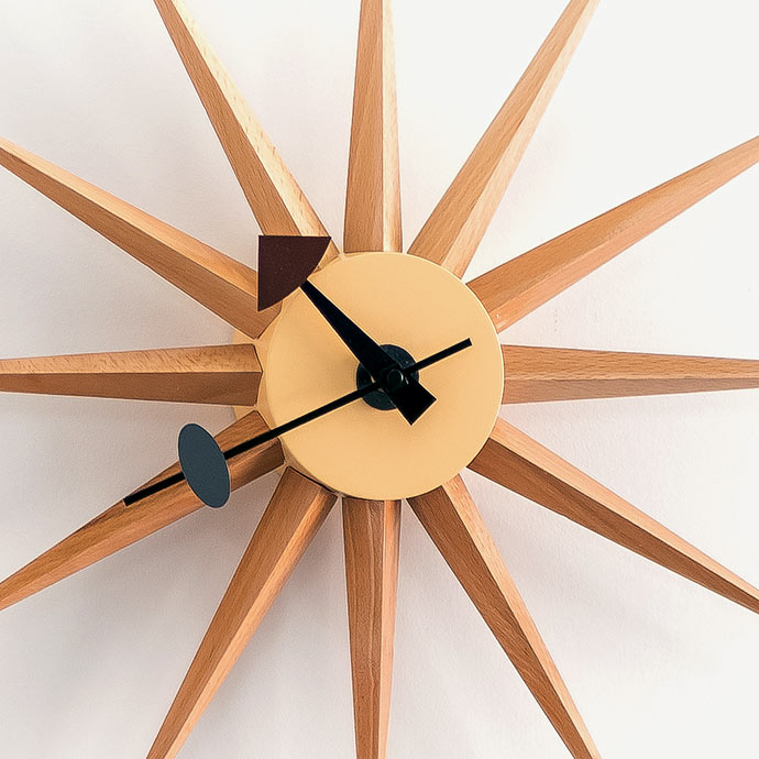 george nelson sunburst clock resmi