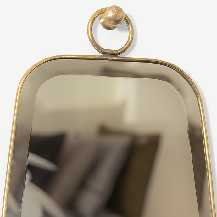 açılı midcentury ayna resmi