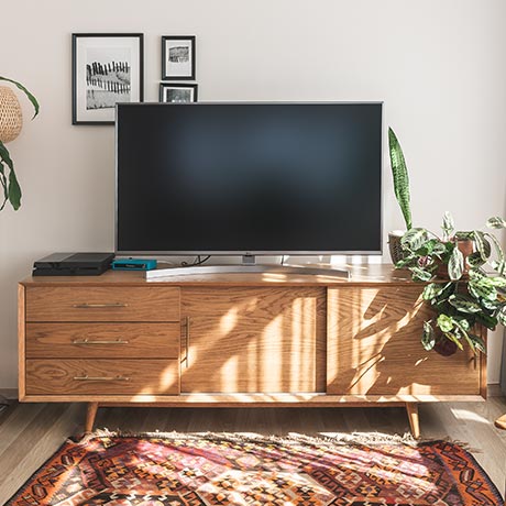 mıdlıne mıdcentury meşe konsol