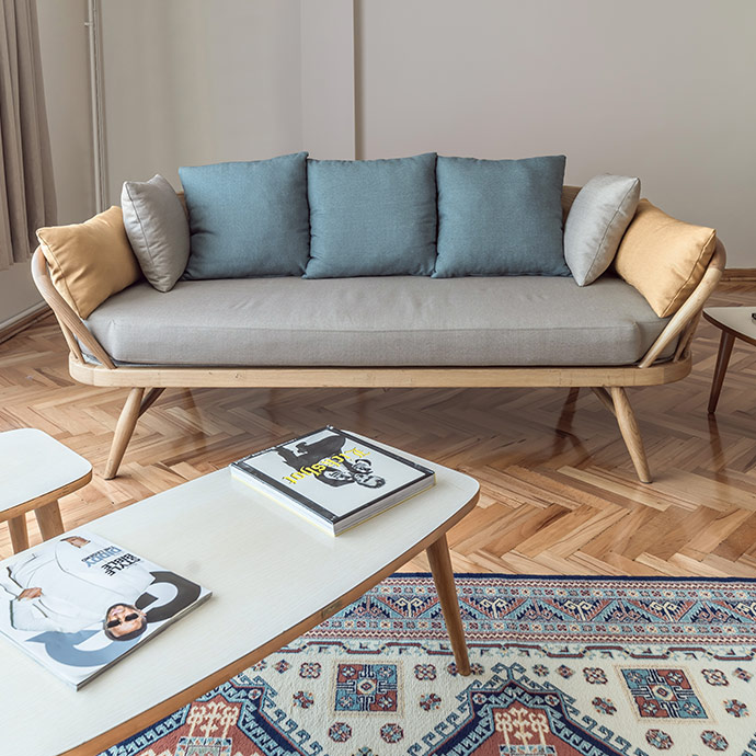 ercol studio kanepe resmi