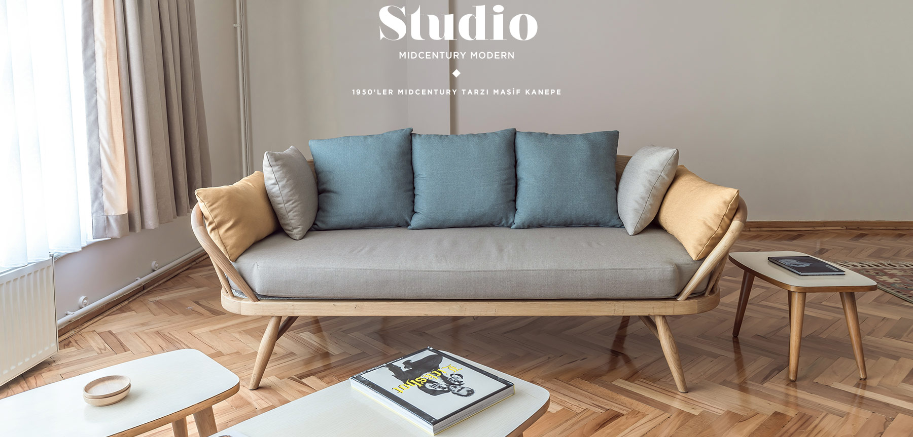 ercol studio kanepe resmi