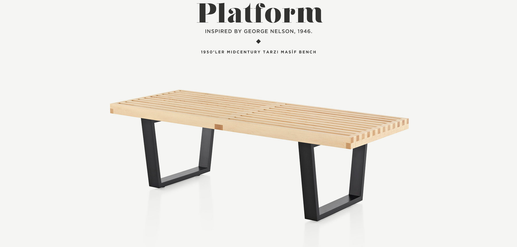 nelson platform bench 120 resmi