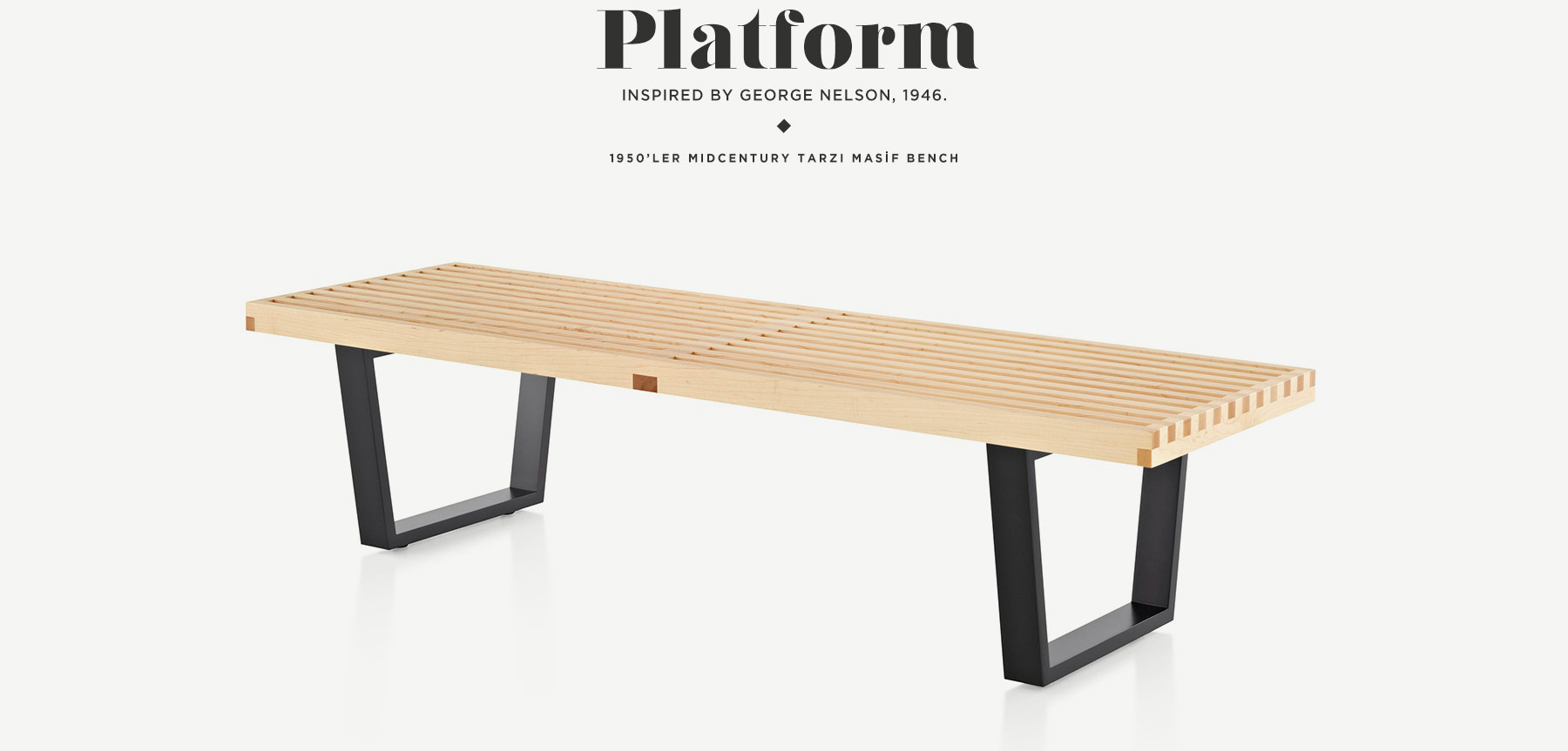 nelson platform bench 150 resmi