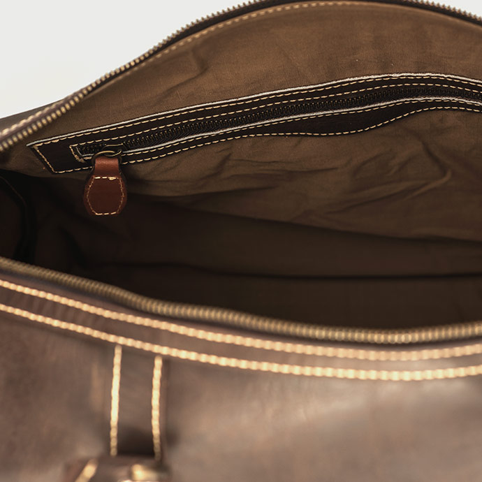 seyyah retro deri çanta resmi