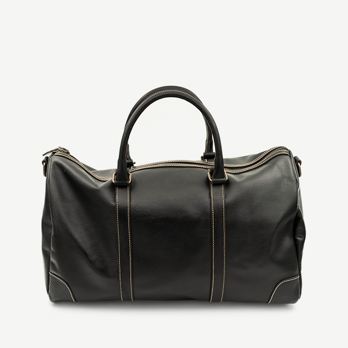 seyyah retro deri çanta resmi