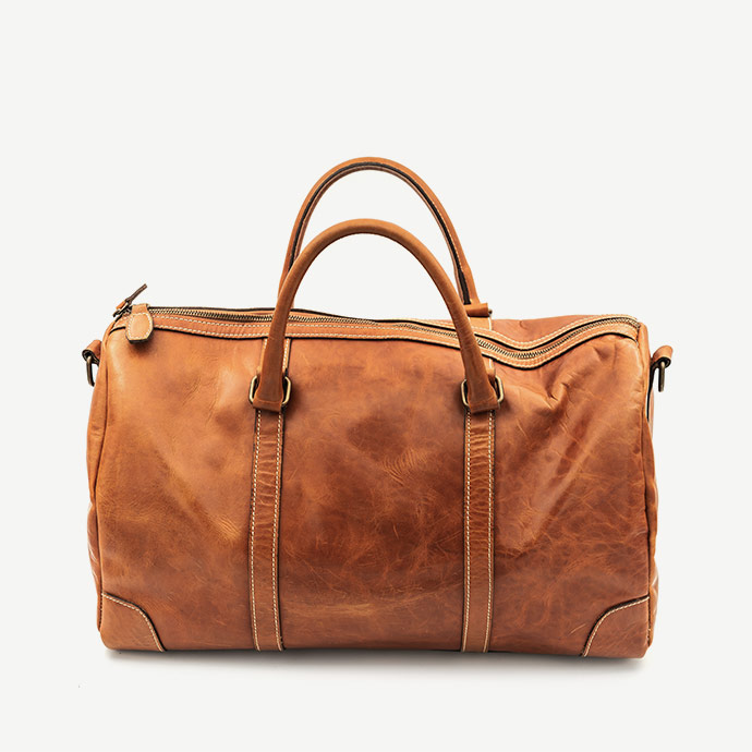 seyyah retro deri çanta resmi