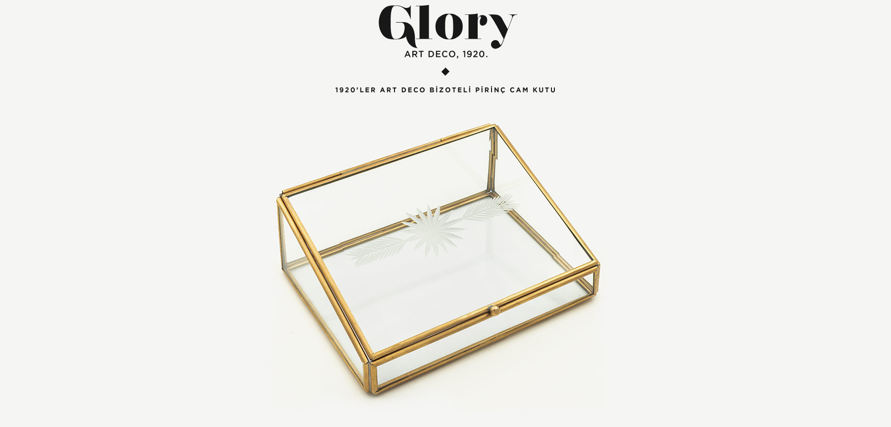 glory art deco cam kutu resmi
