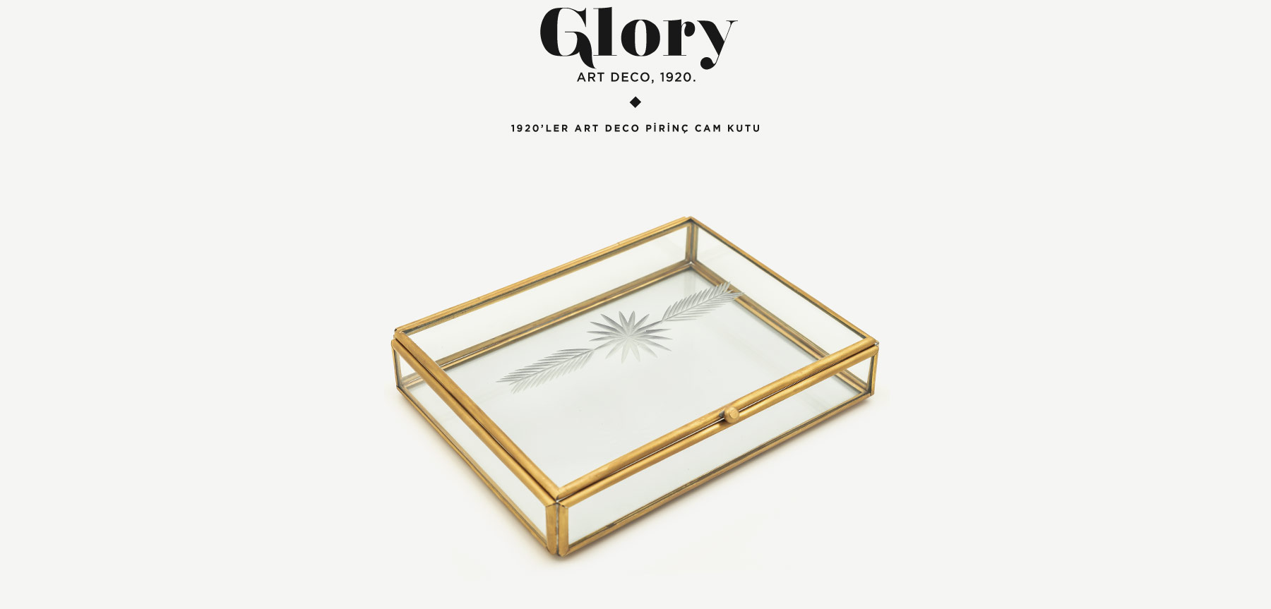 glory art deco cam kutu resmi