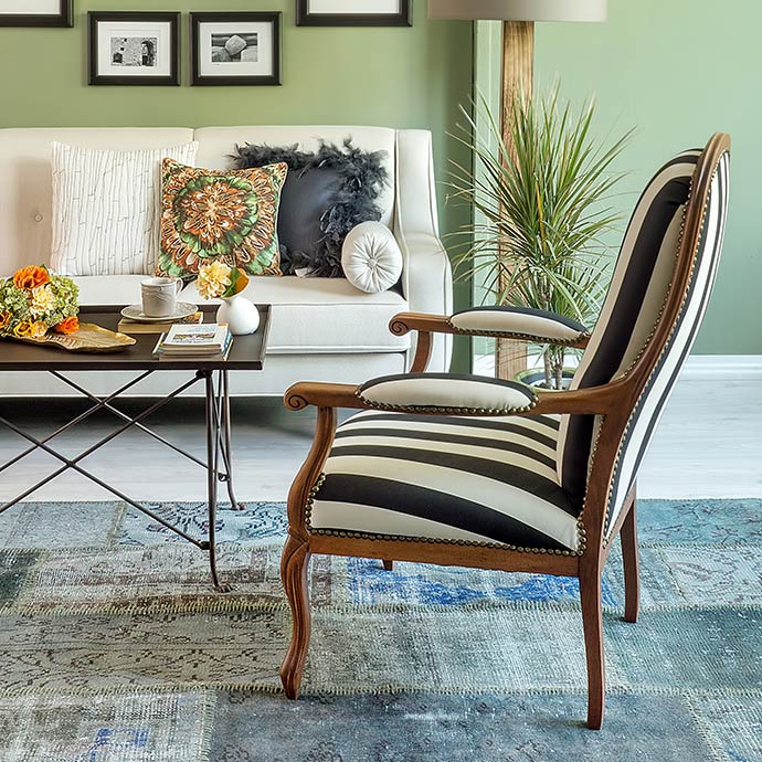 englishman xv.louie tarzı berjer